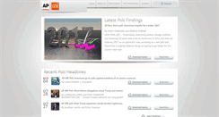 Desktop Screenshot of ap-gfkpoll.com